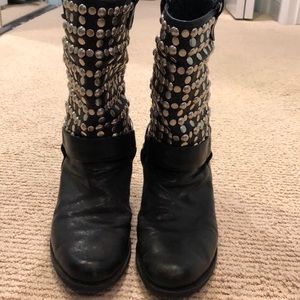 Stuart weitzman studded boots